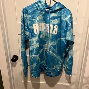 Rapala Blue Water Pattern Hoodie
